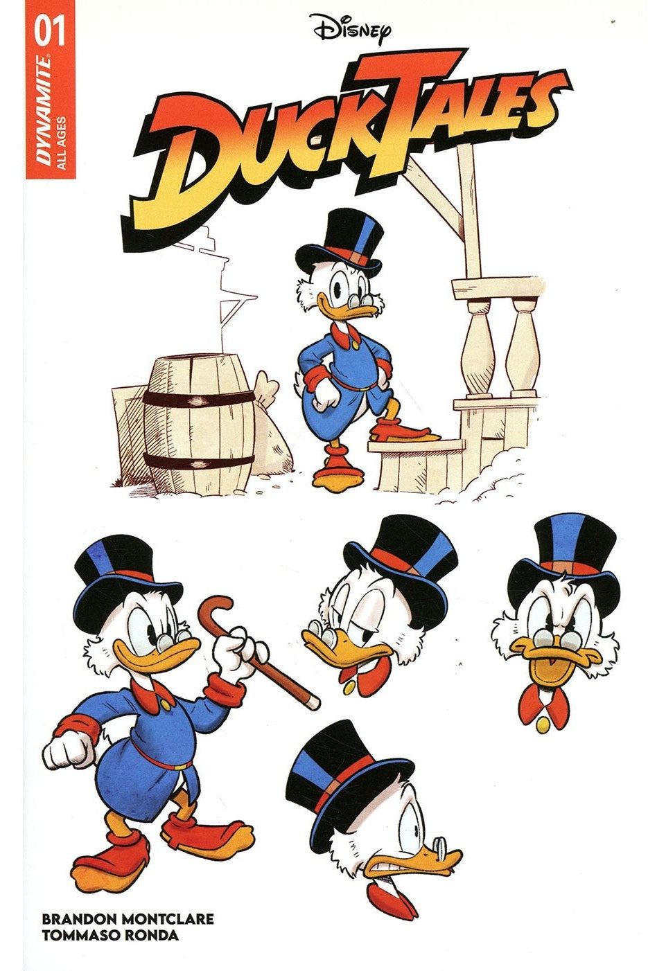 Ducktales #1 - Tommaso Ronda - Design