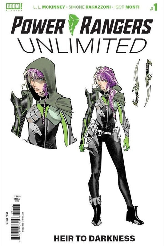 Power Rangers Unlimited: Heir To Darkness #1 Dan Mora - 2nd Print