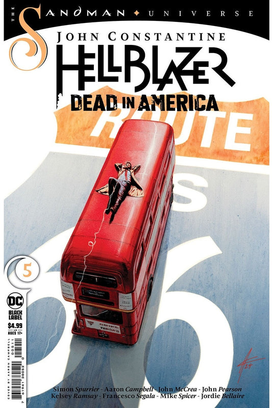 John Constantine, Hellblazer: Dead in America #5 Aaron Campbell