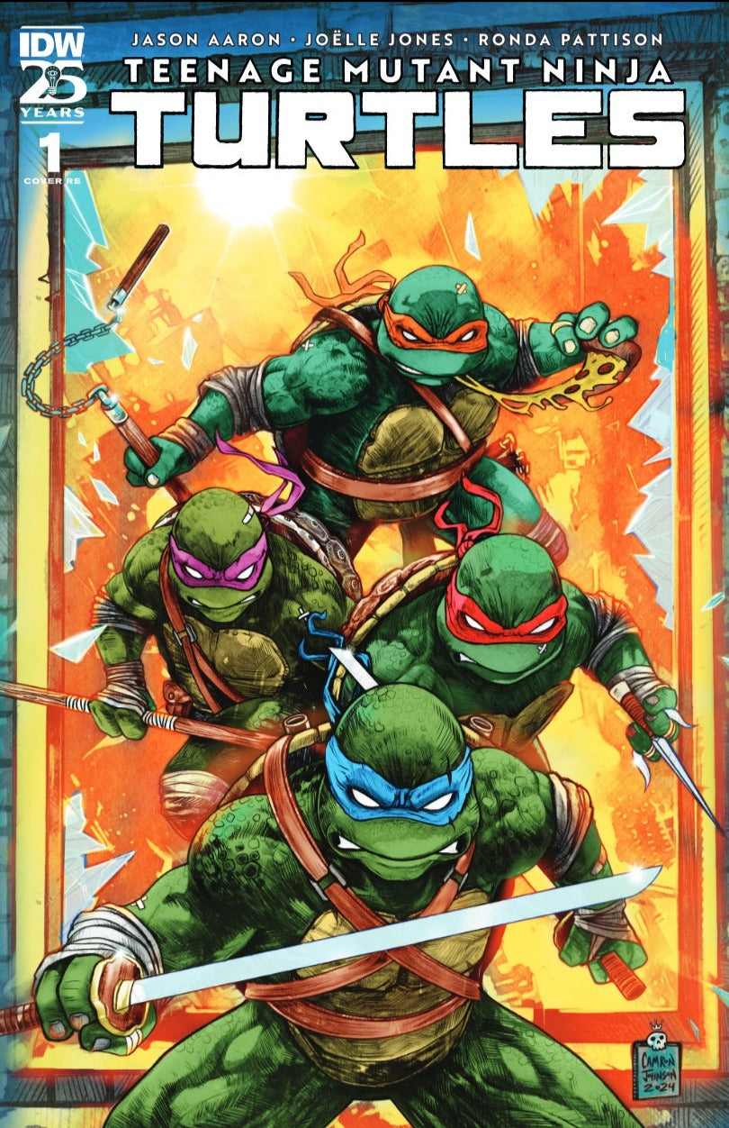 Teenage Mutant Ninja Turtles #1 (2024) (Turtles) - Camron Johnson Exclusive Cover