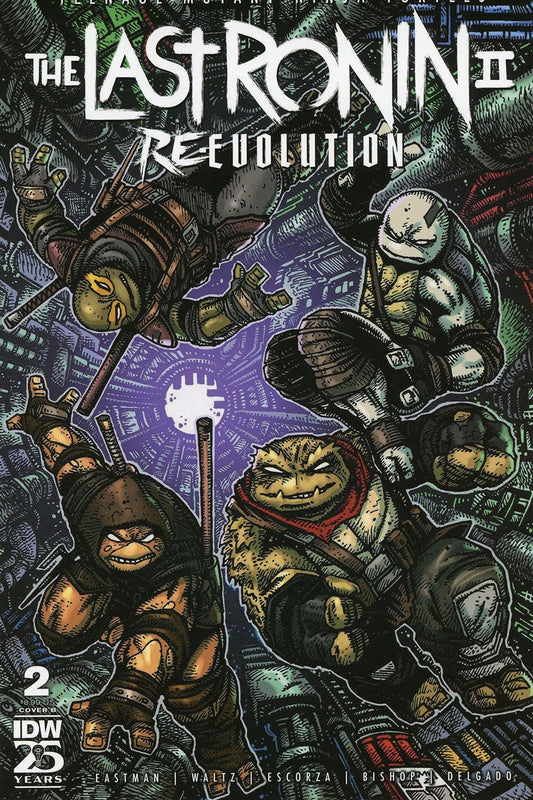 TMNT - The Last Ronin II - Re-Evolution #2 Kevin Eastman - Cover B