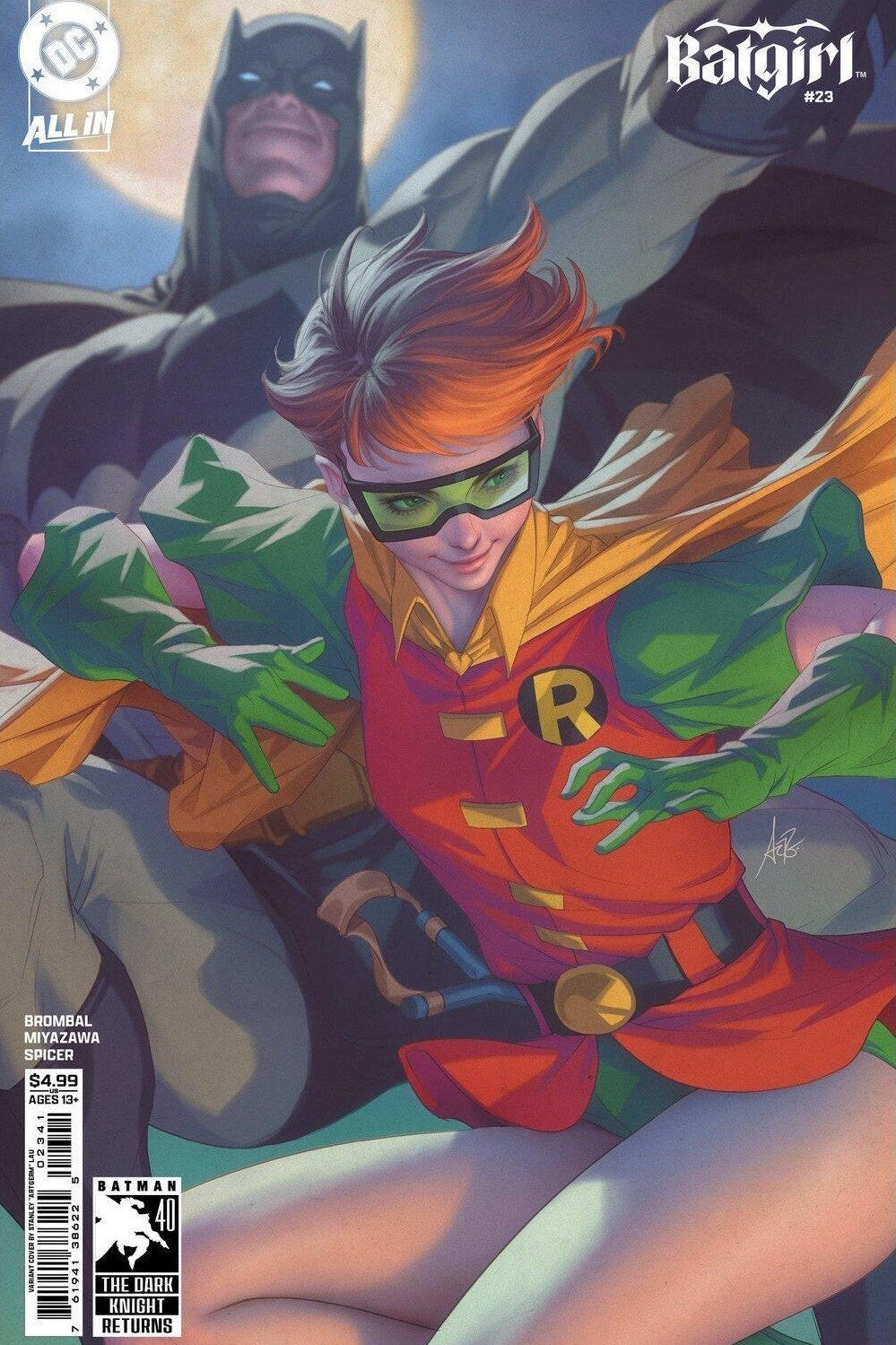 Batgirl #23 - Stanley Artgerm Lau - Dark Knight Returns 40th Anniversary