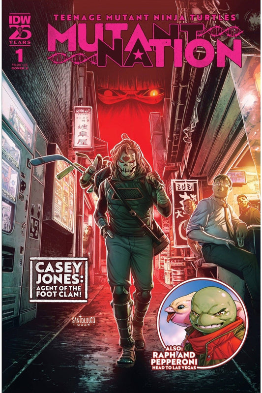 Teenage Mutant Ninja Turtles: Mutant Nation #1 Mateus Santolouco - Cover C