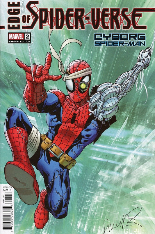 Edge of Spider-Verse #2 Salvador Larroca - Cyborg Spider-Man