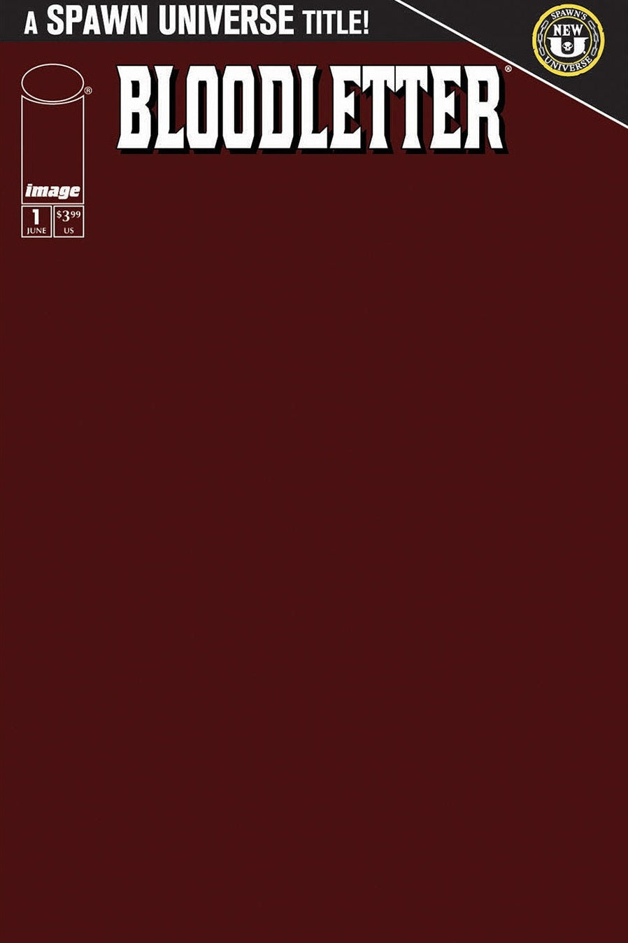 Bloodletter #1 Dark Brown - Blank