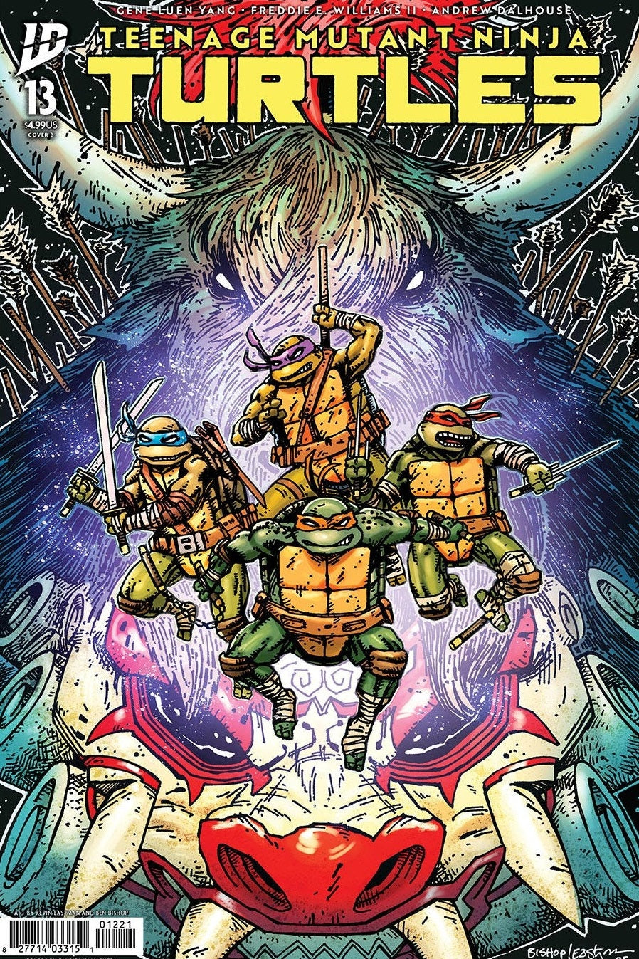 Teenage Mutant Ninja Turtles #13 - Kevin Eastman - Cover B