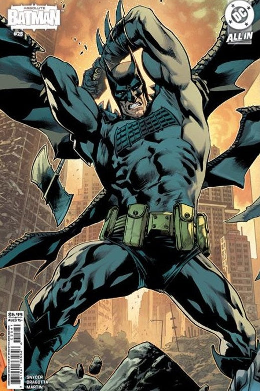Absolute Batman #25 Set 12 Variant Cover Bundle including 1:25 Pre-Sale 10/28/26