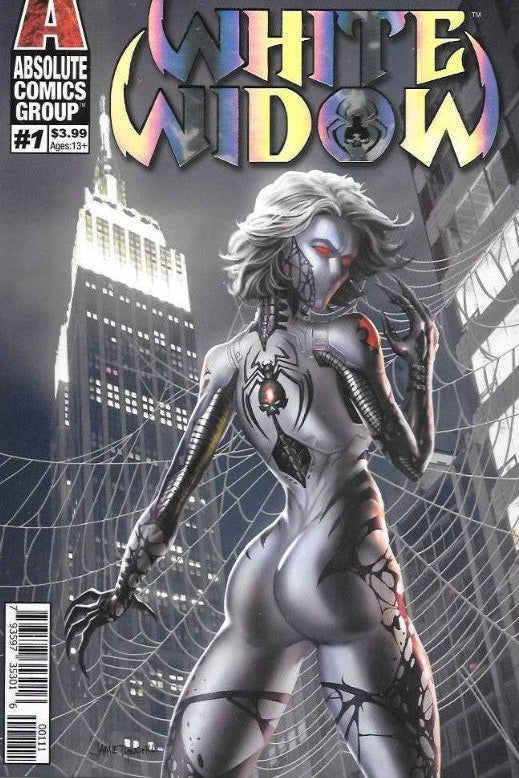 White Widow #1 Jamie Tyndall - Holographic Foil