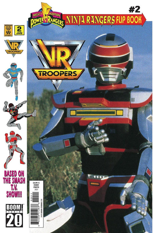 Mighty Morphin Power Rangers:Ninja Rangers/VR Troopers#2 Flipbook-2025 Facsimile