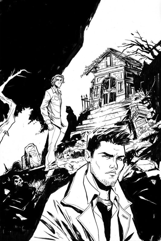 Supernatural #10 - David Cousens - Line Art Virgin (1:5)