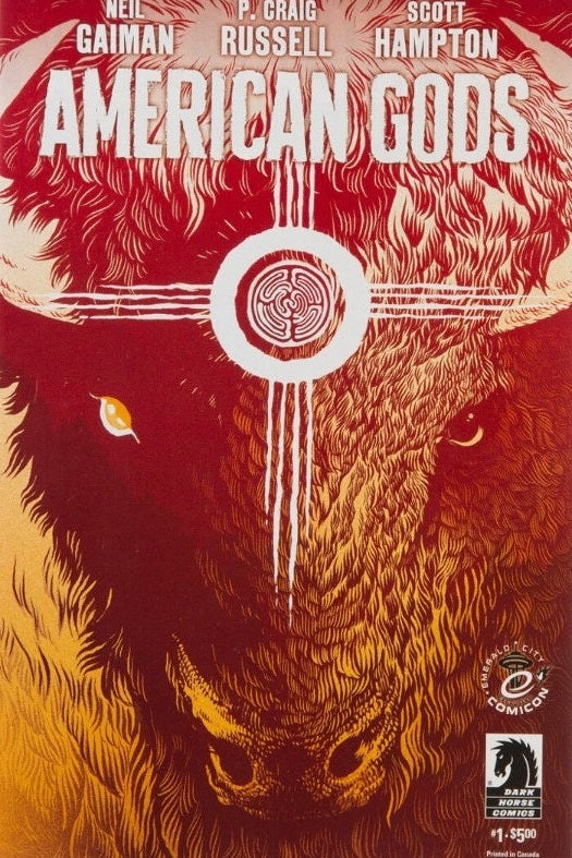 American Gods: Shadows #1 Becky Cloonan - 2017 ECCC (Limited 500)