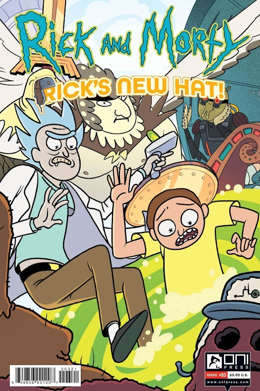 Rick And Morty: Rick's New Hat #3 Sarah Stern