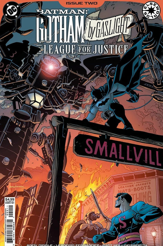 Batman: Gotham by Gaslight - A League For Justice #2 Leandro Fernandez
