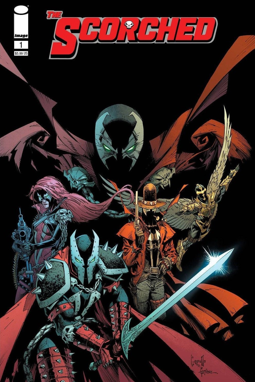 Scorched #1 Greg Capullo