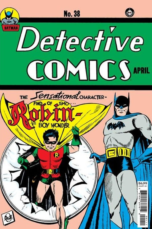 Detective Comics #38 2022 Facsimile